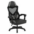 Poltrona Gaming Ergonomica da Ufficio, Design Bicolore, Altamente Regolabile