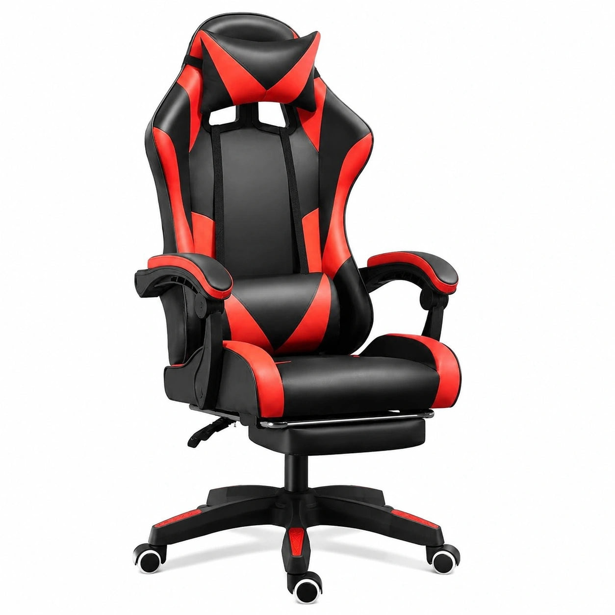 Sedia da Gaming IZTOSS con Poggiapiedi e Supporto Lombare