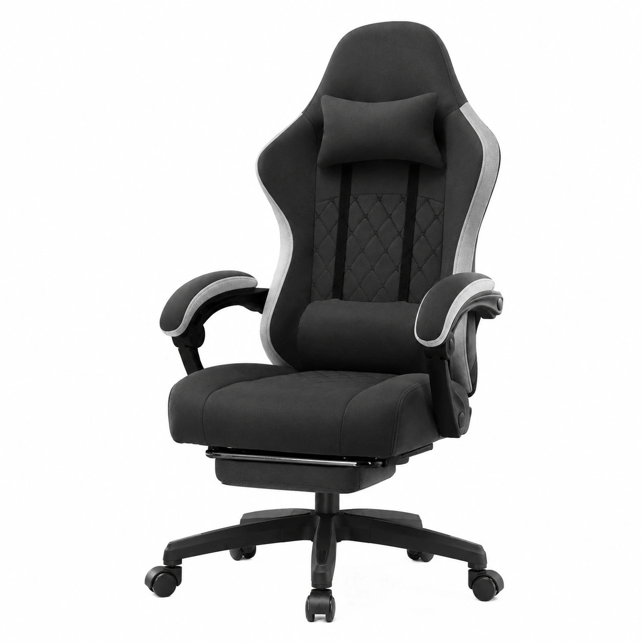 Sedia da Gaming Ergonomica GTPLAYER con Braccioli e Poggiapiedi