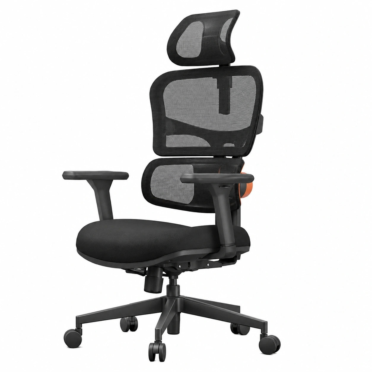 Sedia da Ufficio Ergonomica Newtral NT001 con Supporto Lombare e Braccioli Regolabili