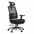 Sedia Ergonomica Newtral con Poggiapiedi e Braccioli Regolabili, Inclinazione fino a 136°, Colore Nero