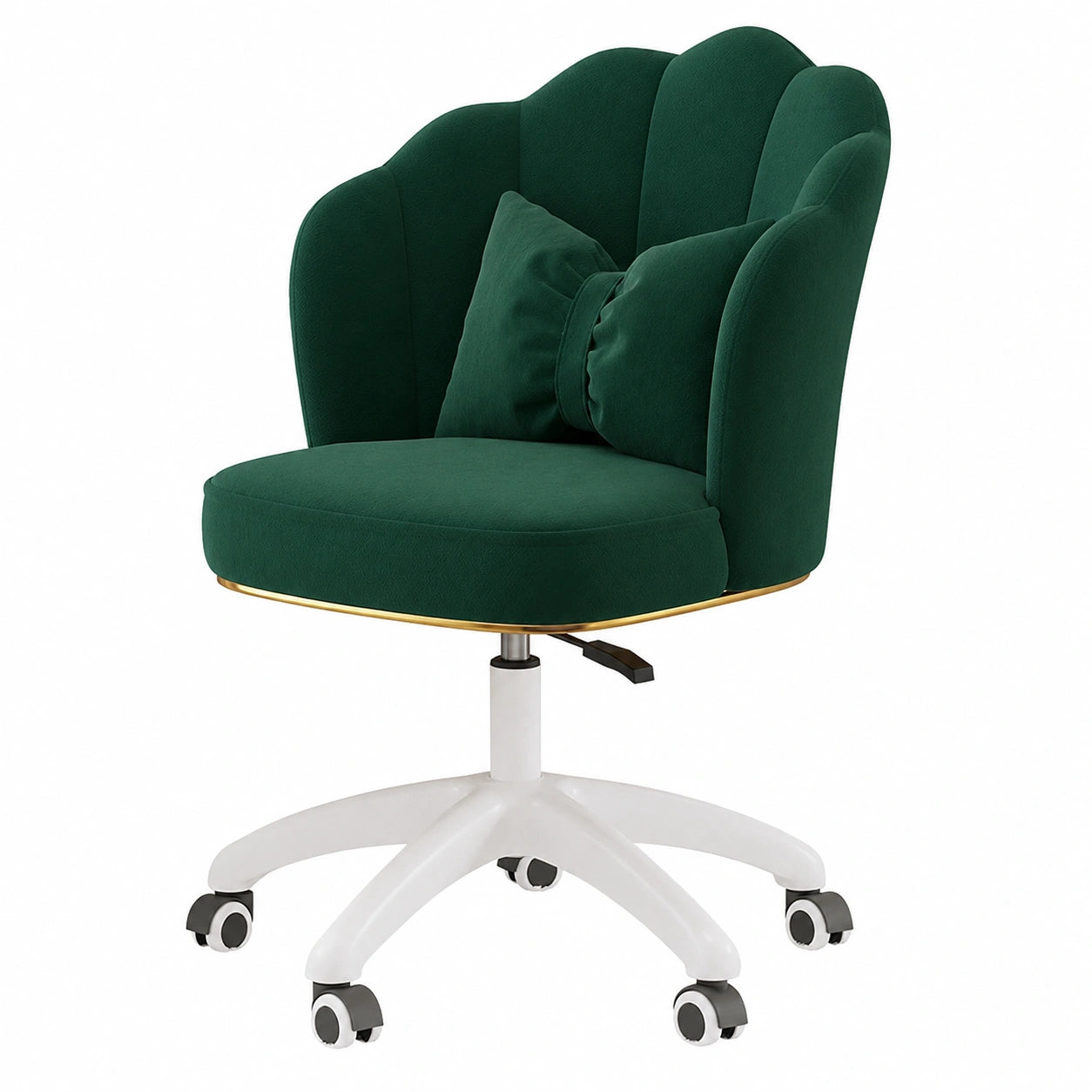 Sedia Ergonomica con Supporto Lombare, Regolabile e Girevole per Ufficio