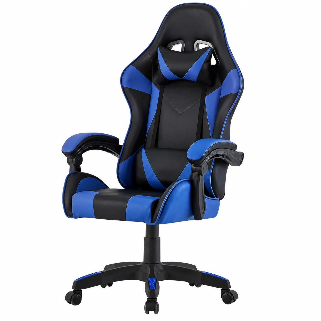 Walden Sedia Gaming Ergonomica Regolabile Girevole Blu