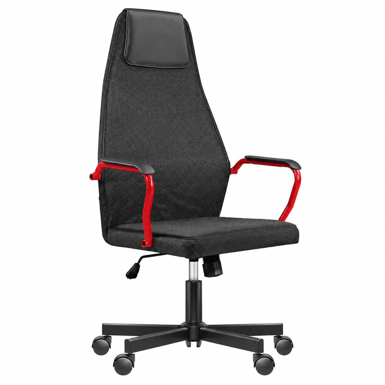 Sedia da Gaming Ergonomica Nuwo Grid, Altezza Regolabile, Schienale Traspirante, Capacità 110 Kg, Colore Rosso